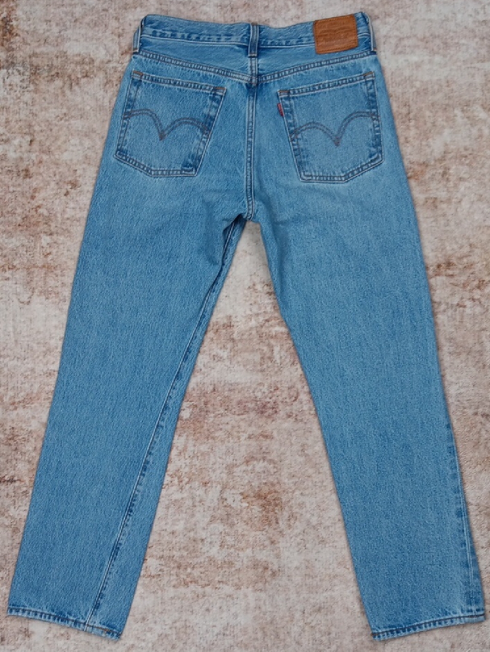 Levis Wedgie Straight Distressed Jeans Size 27 - Picture 2 of 10
